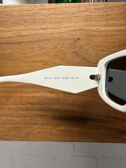 Prada ‘Symbole’ PR 17WS White Acetate Sunglasses