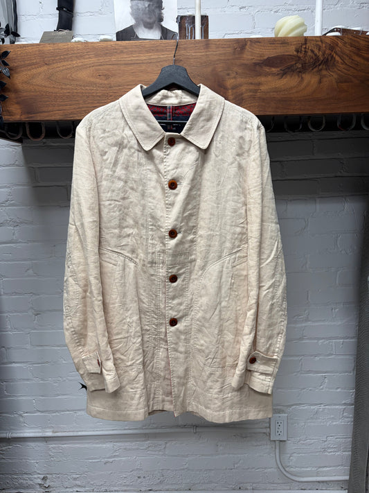 Comme Des Garcons Homme Tan Brown Long Coat