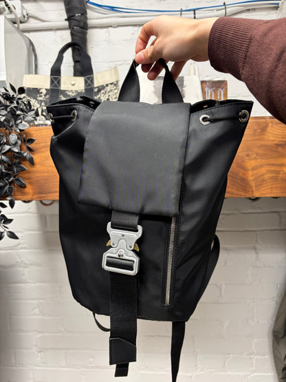 Alyx Studios ‘Roller Buckle’ Black Nylon Backpack