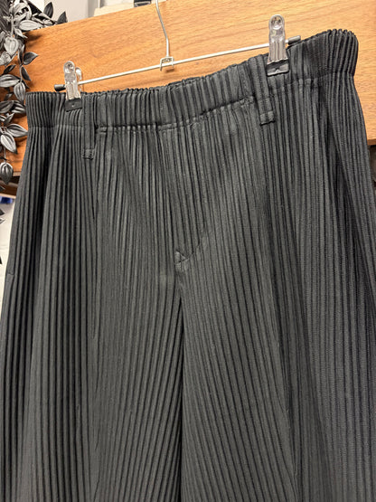 Issey Miyake ‘Homme Plisse’ Pleated Black Trousers