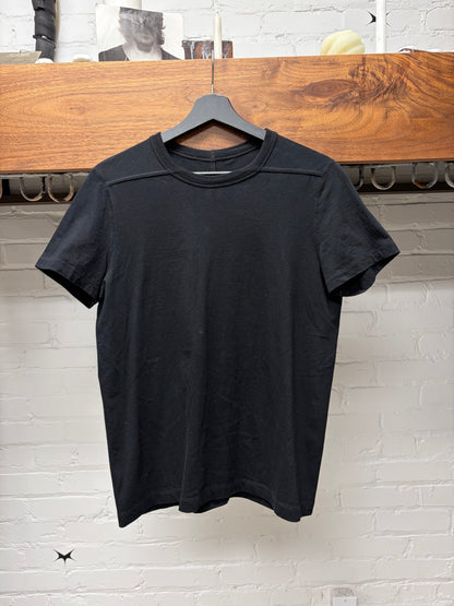 SS2024 Rick Owens ‘Lido’ Black ‘Level’ Short Sleeve Shirt