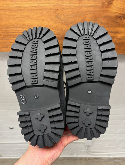 Balenciaga ‘Alaska’ Black Ankle Cut Ski Boots