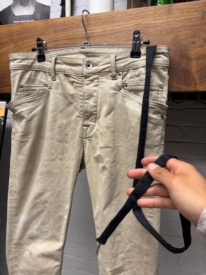 Rick Owens DRKSHDW ‘Tyrone Cut’ Mineral Wash Skinny Jeans
