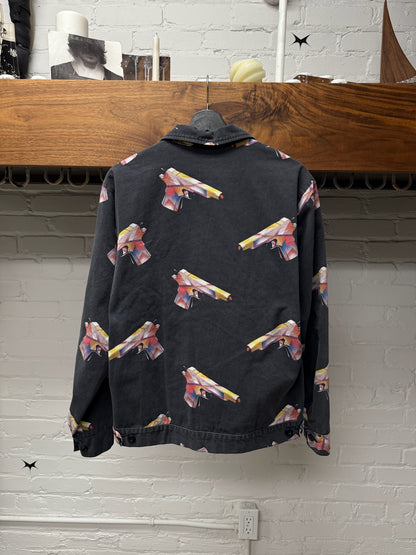 SS16 Supreme x Alessandra Mendini 3D Gun Print Work Jacket