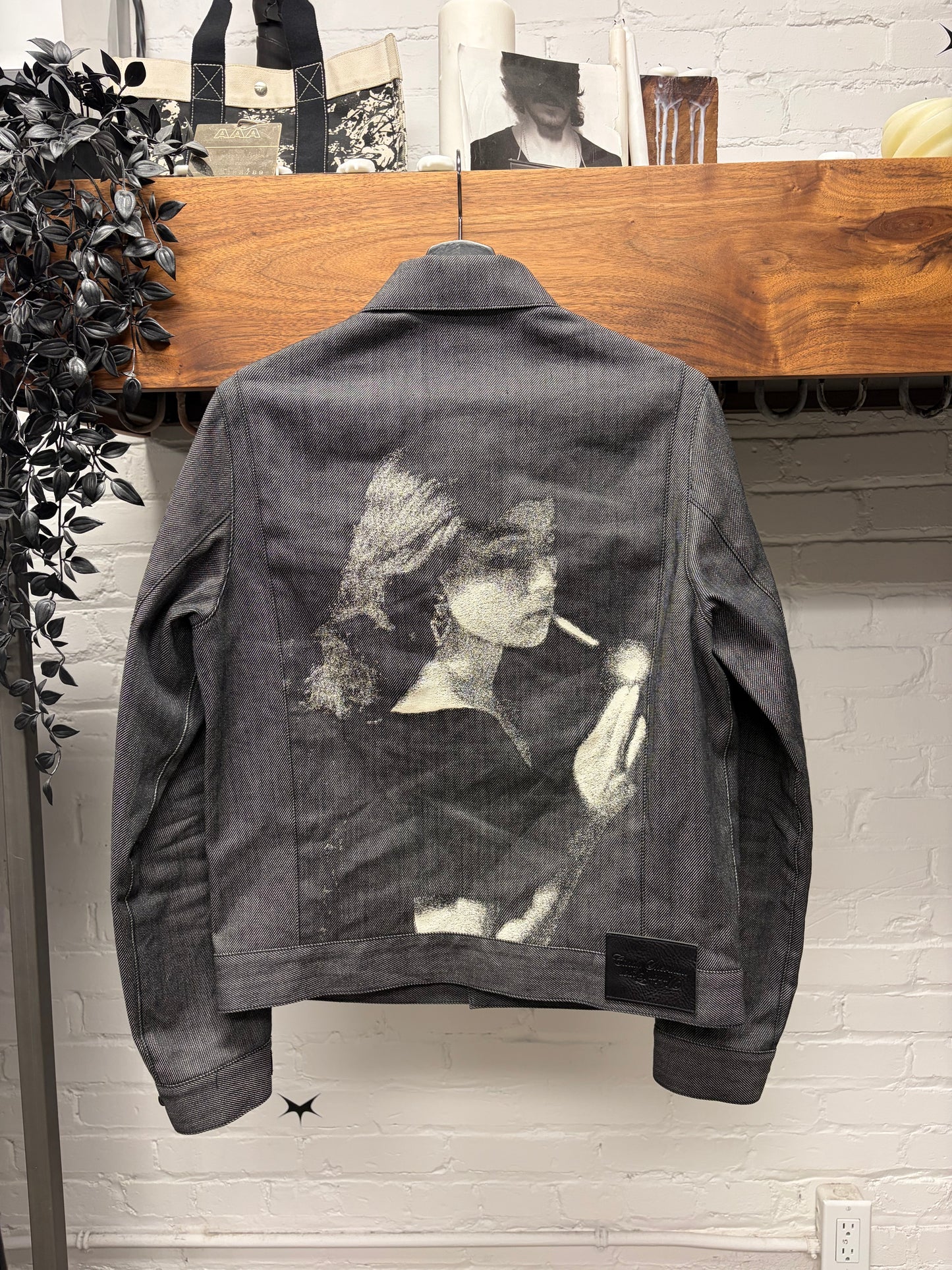 SS2020 Undercover x Cindy Sherman ‘Untitled Film Stills’ Self Portrait Jacquard Denim Trucker Jacket