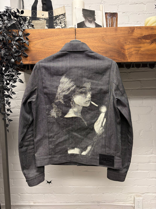 SS2020 Undercover x Cindy Sherman ‘Untitled Film Stills’ Self Portrait Jacquard Denim Trucker Jacket
