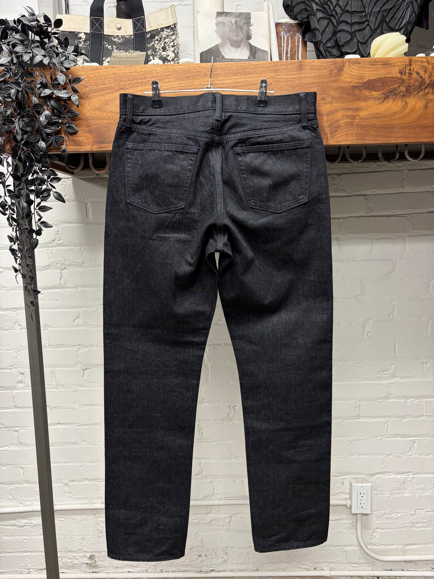 Helmut Lang x Uniqlo Black Bootcut Jeans