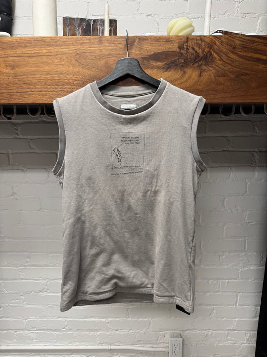 Number (N)ine OG 90s Padded Graphic Tank Top