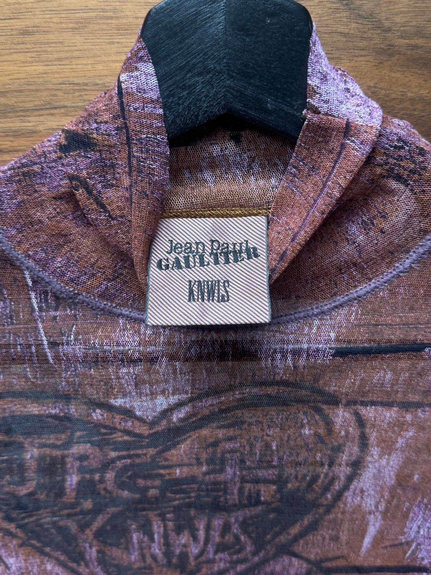 Jean Paul Gaultier x KNWLS Mesh Long Sleeve Shirt