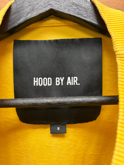 2021 Hood By Air ‘Teeth’ Yellow Graphic T-Shirt
