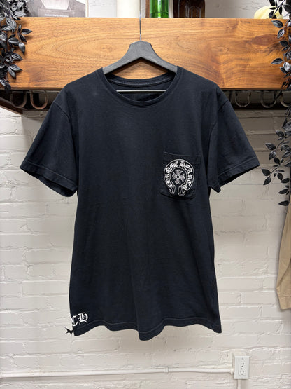 Chrome Hearts ‘Taipei’ Store Exclusive Black Horseshoe Logo Graphic T-Shirt