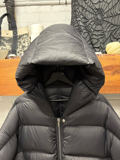 AW2023 Rick Owens Black Jumbo Duvet ‘Peter’ Oversized Down Puffer Jacket