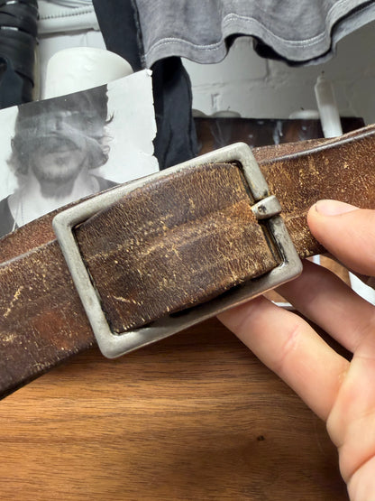 Carol Christian Poell Cordovan Horse Leather Belt