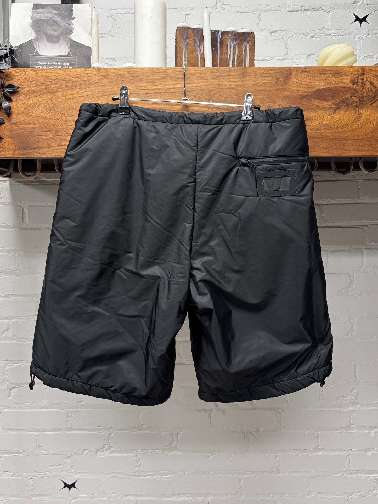Prada Sport Black Re-Nylon Board Shorts