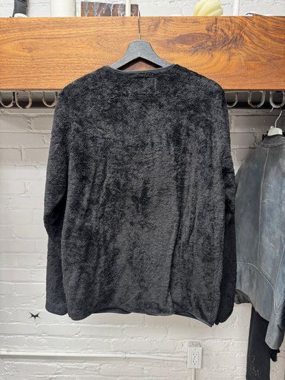 Needles Black Zip Up Fleece Sweater