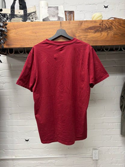 Marni Red Splattered Logo Graphic T-Shirt