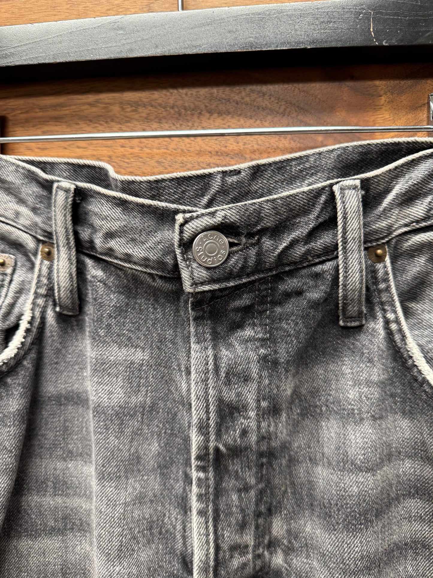 Acne Studios ‘2003 Washed Out Grey’ Straight Cut Denim