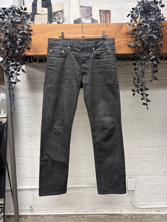 Dior Homme Washed Grey Skinny Jeans