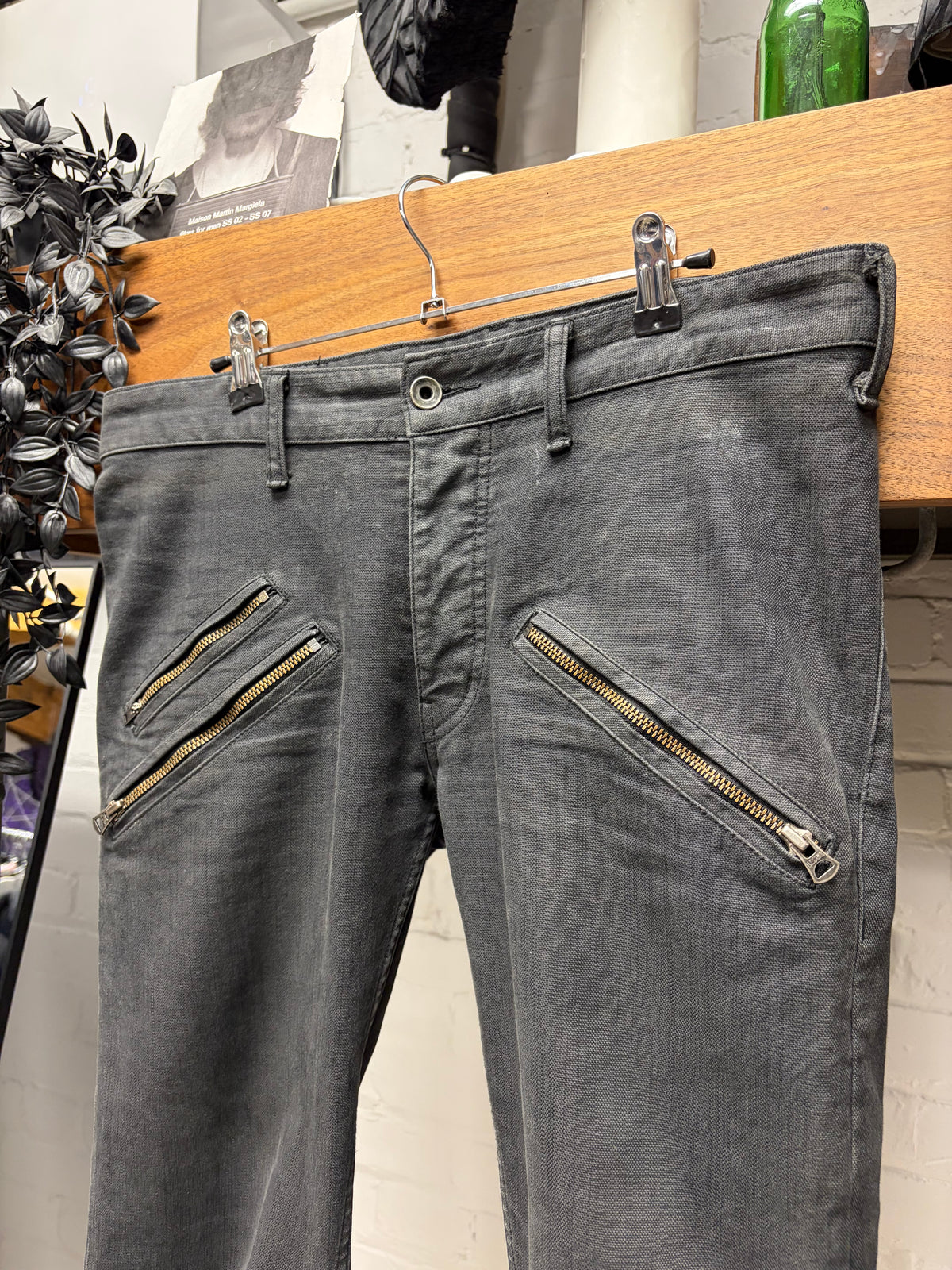 L.G.B. ‘Wolf Cut’ Flared Leg Grey Skinny Denim