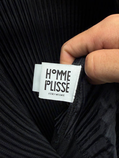 Issey Miyake Homme Plisse Pleated Black Blazer