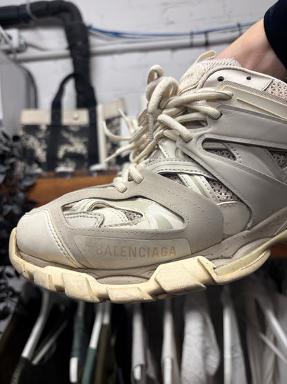 Balenciaga ‘Track’ White Low Top Sneakers