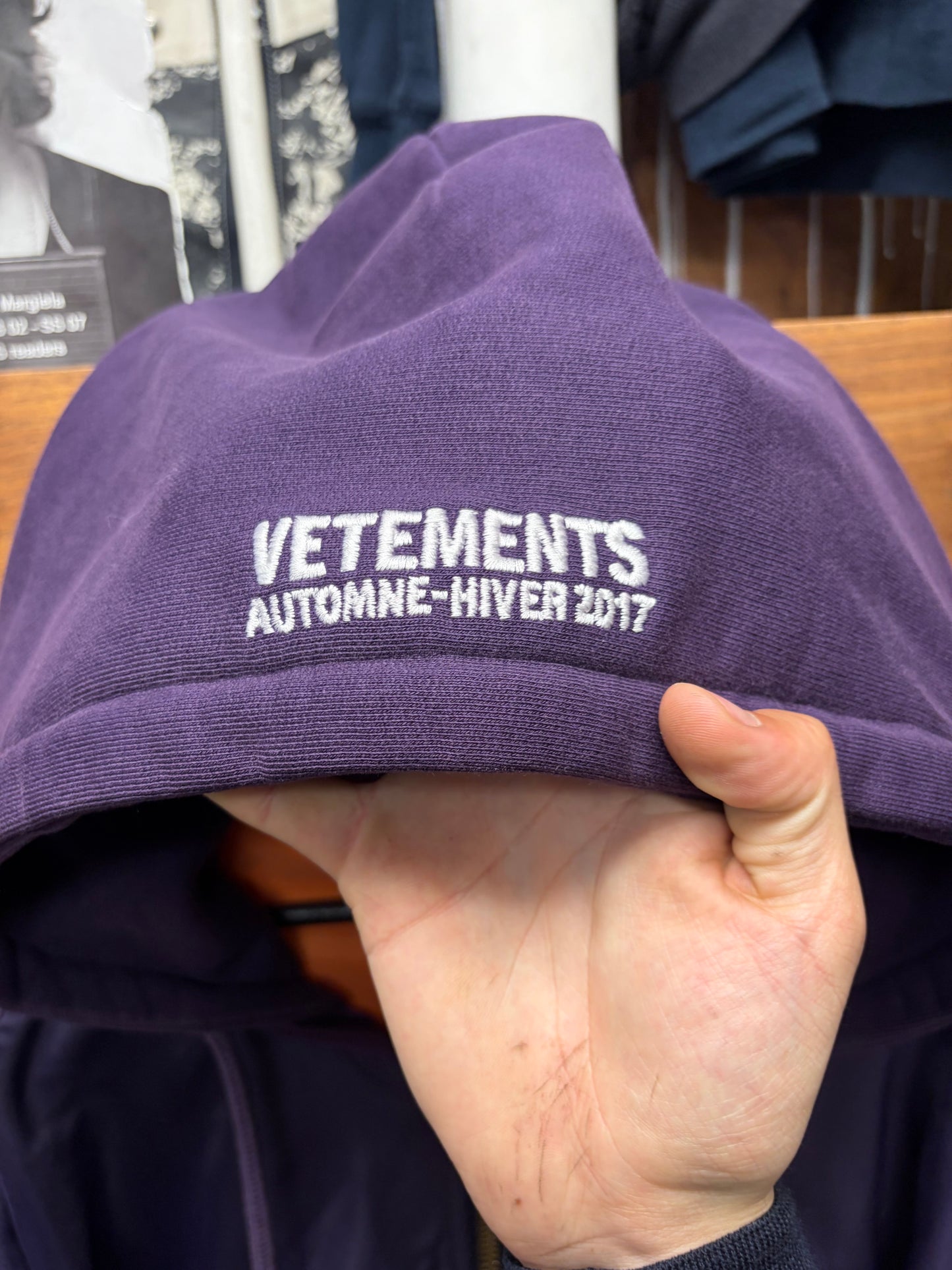 AW2017 Vetements Pour Homme ‘Total Fucking Darkness’ Bomber Jacket