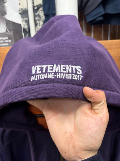AW2017 Vetements Pour Homme ‘Total Fucking Darkness’ Bomber Jacket