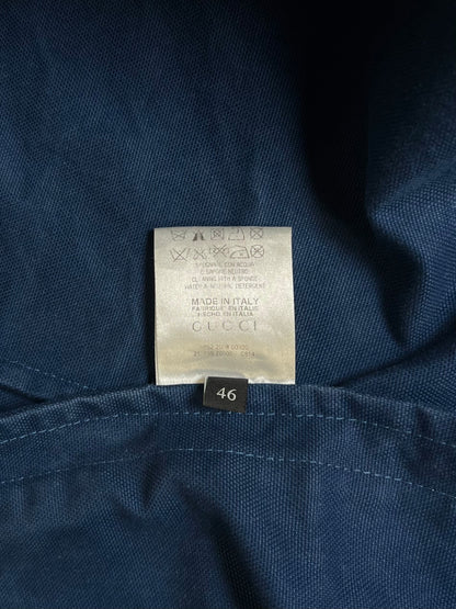 SS2009 Gucci Multi-Zip Blue Denim Moto Jacket