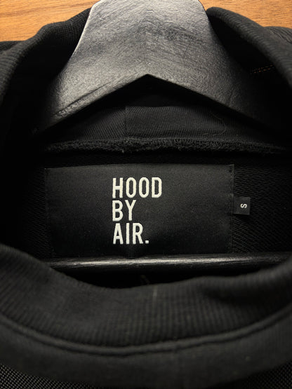Hood by Air ‘Do you Know Where Your Children Are’ Black Scuba Hoodie