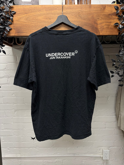 AW2020 Undercover ‘Bat’ Black/White Graphic T-Shirt