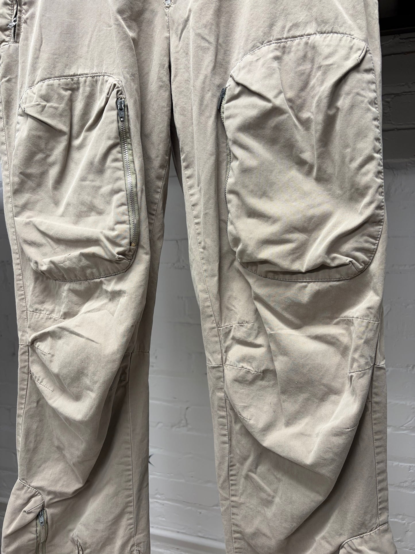 AW1999 Helmut Lang ‘Astro’ 3D Parachute Pocket Cargo Pants