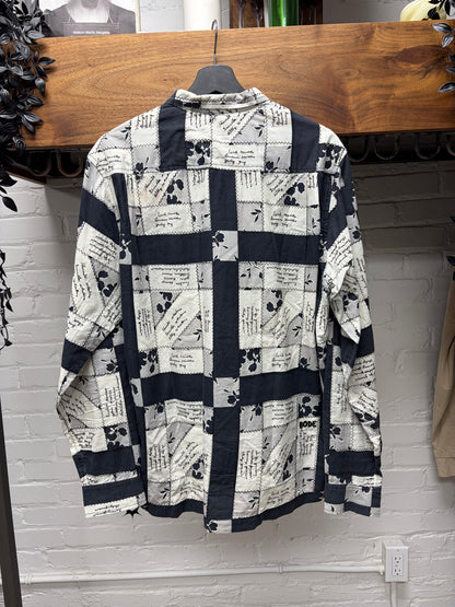 Bode ‘Signature’ Cotton Black/White Button Down Shirt