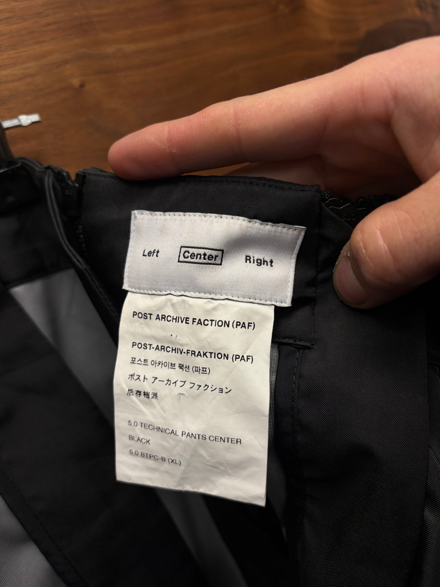 Post Archive Faction ‘Center’ 5.0 Technical Zip Pants