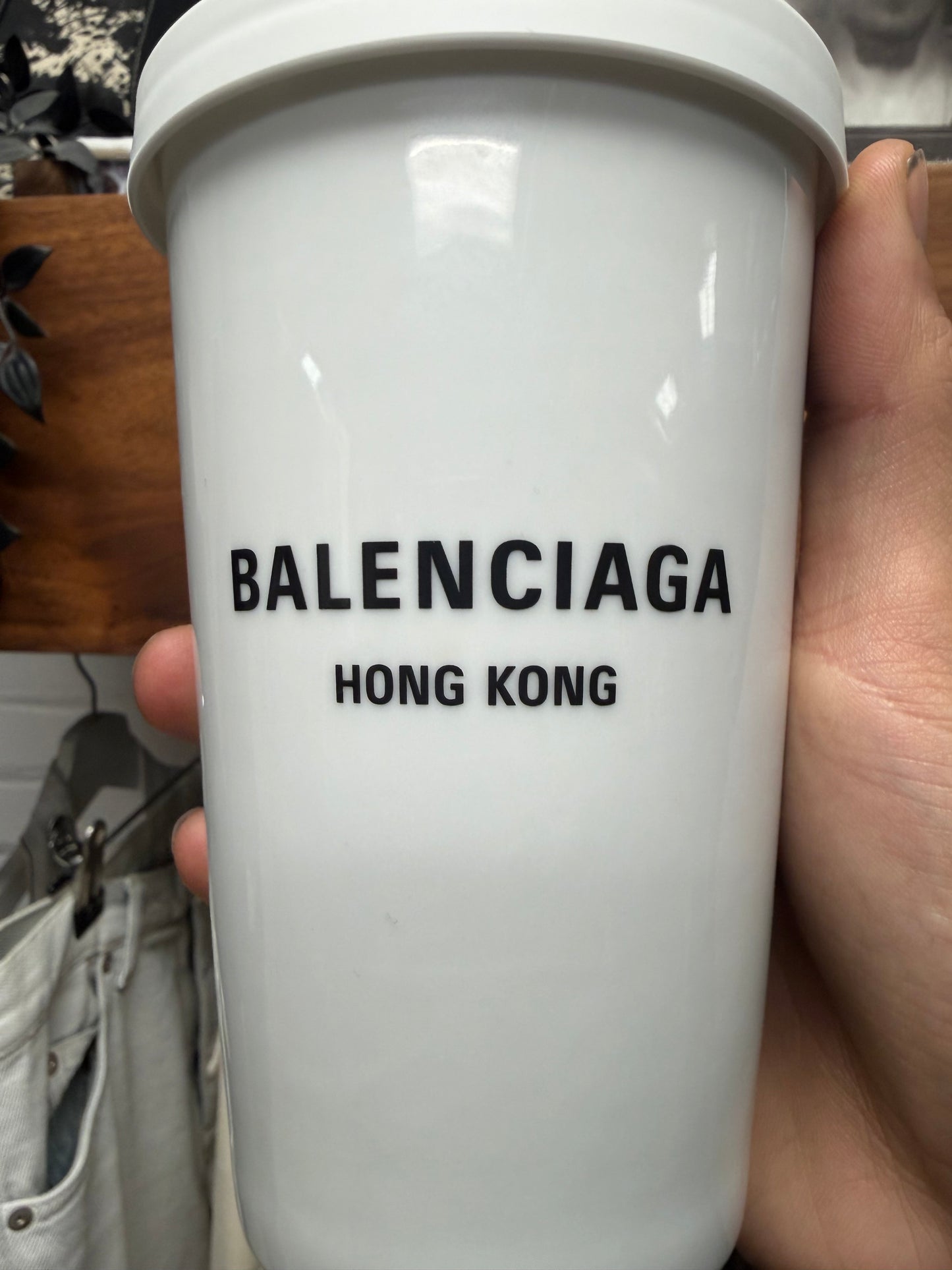 Balenciaga Hong Kong ‘Store Exclusive’ Ceramic Coffee Cup