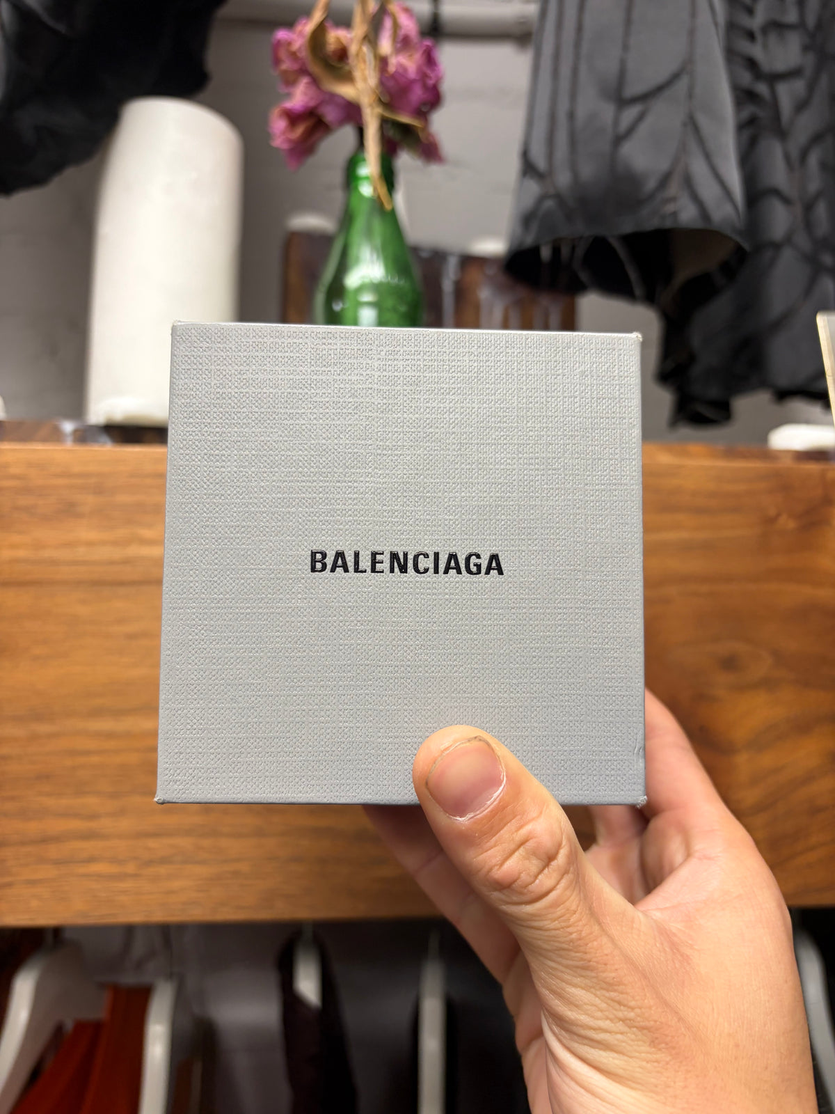SS2023 Balenciaga ‘Tyre’ Melted ‘Mudshow’ Rubber Black Bangle Bracelet
