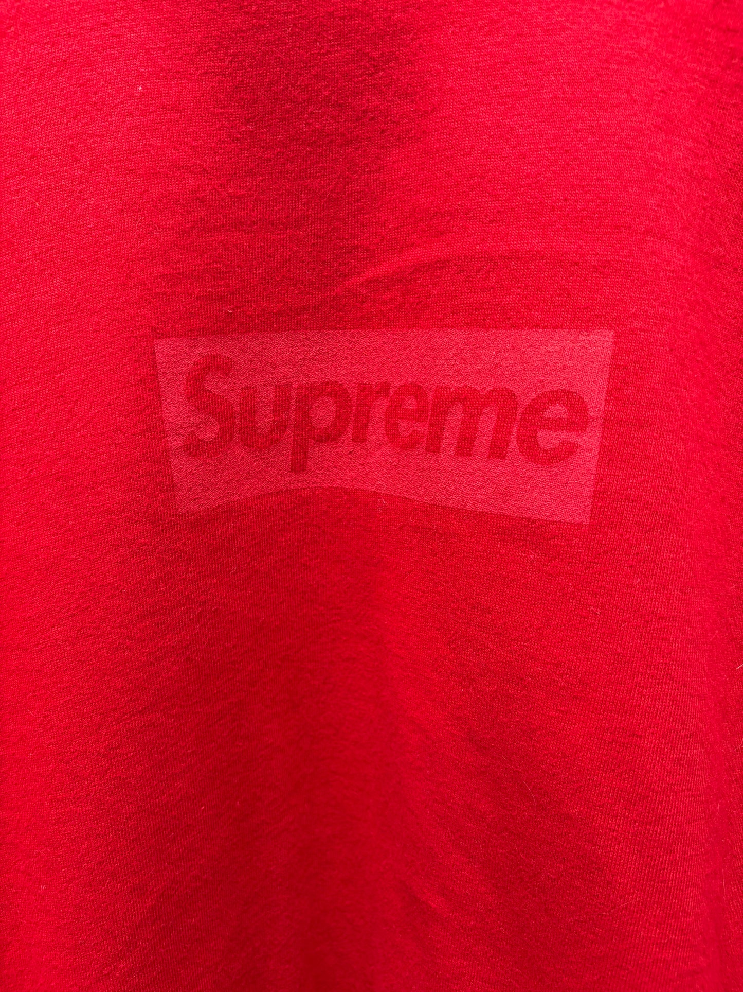 Supreme Box Logo Red Graphic T-Shirt