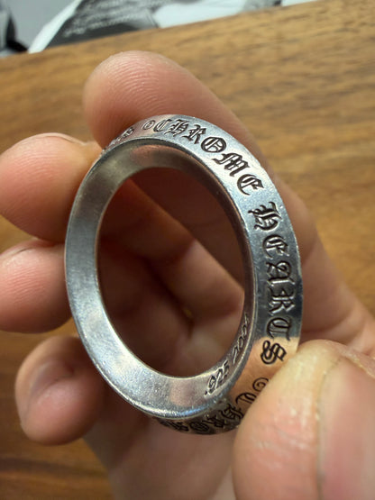 Chrome Hearts .925 Silver ‘Eyewear Holder’ Circle Pendant