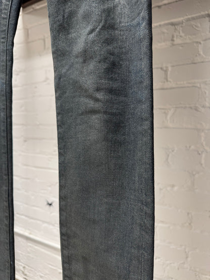 Dior Homme ‘Waxed Black’ Unaltered Skinny Denim