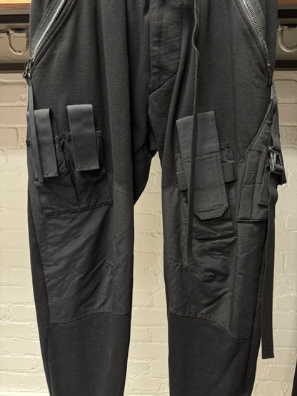 SS2018 Julius 3D Exposed Cargo Pocket Sweatpants