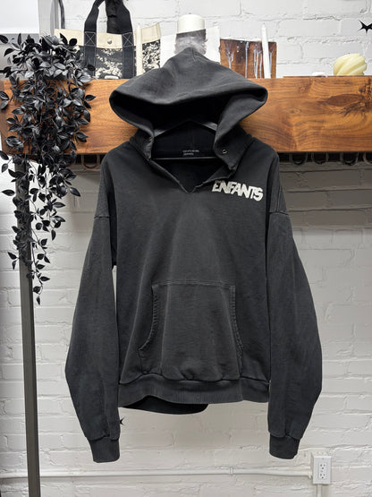 Enfants Riches Deprimes ‘Bad Childhood’ After-Hood Black Pullover Hoodie