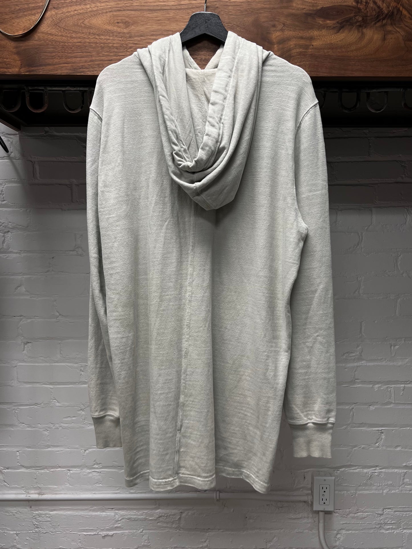 Rick Owens ‘Dinge’ Grey Knit Hoodie
