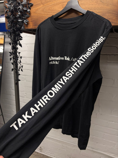 Takahiro Miyashita the Soloist ‘Alternative Rock’ Black Long Sleeve Shirt