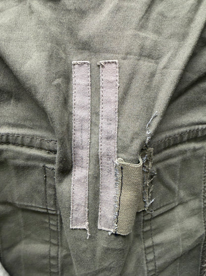 SS2017 Rick Owens ‘Walrus’ Euka Muted Green ‘Pod’ Drawstring Shorts