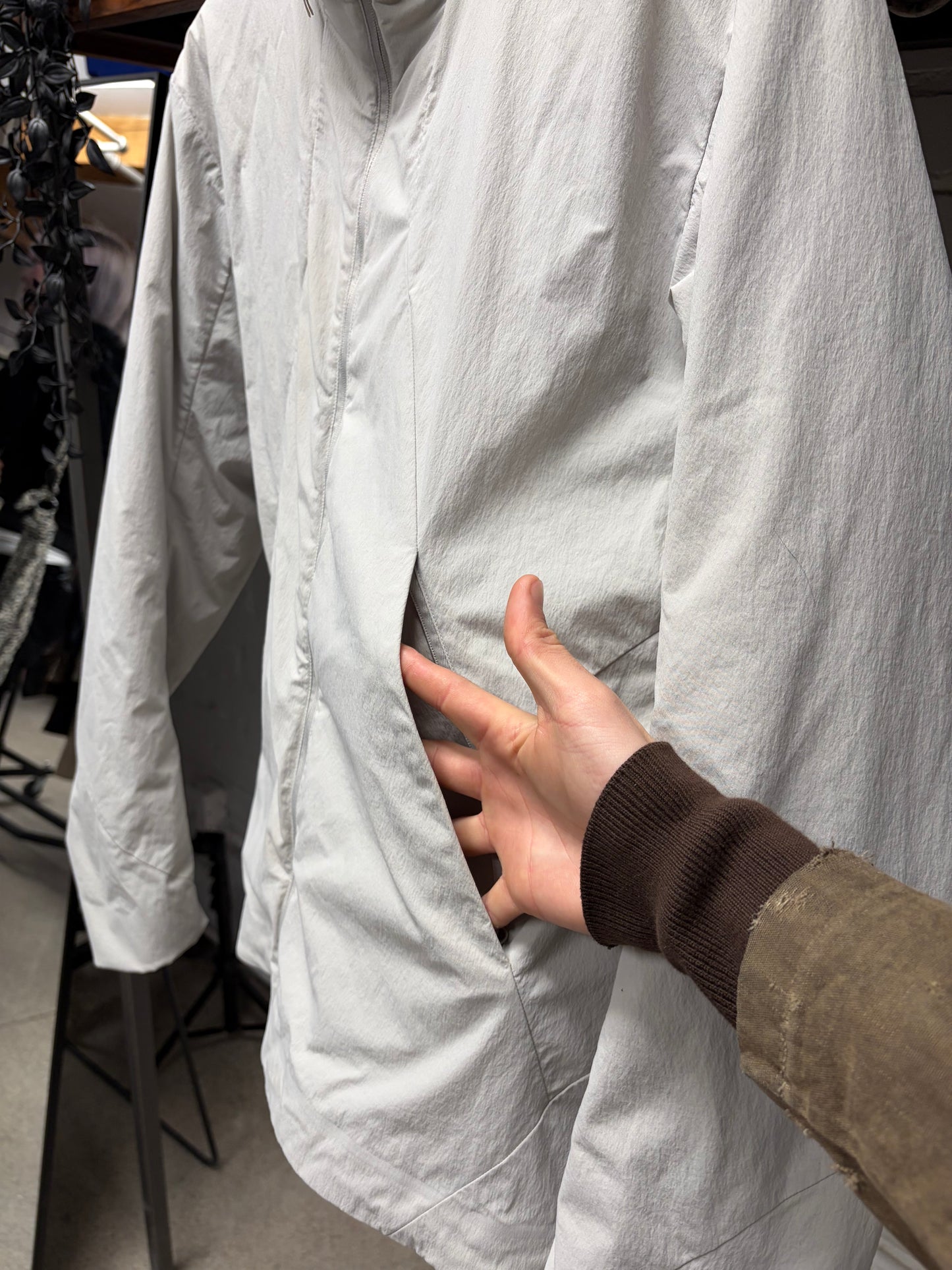 Arc’teryx Veilance ‘Miion’ Grey Insulated Down Fill Jacket