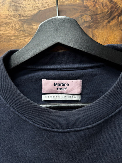 2020 Martine Rose ‘20/20 Vision’ Embroidered Logo Sweatshirt