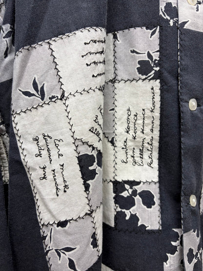 Bode ‘Signature’ Cotton Black/White Button Down Shirt
