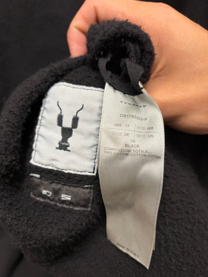 Rick Owens DRKSHDW ‘Jumbo’ Black Short Sleeve Cotton Sweatshirt