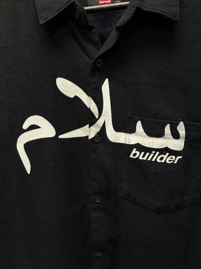 AW2023 Supreme x Undercover ‘Anti War’ Arabic Button Up Shirt