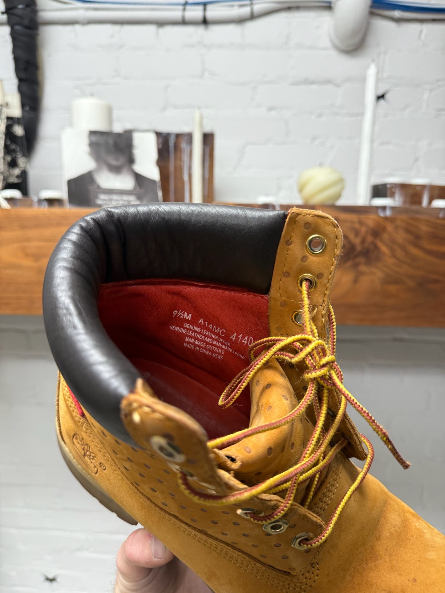 2015 Supreme x Comme Des Garçons Timberland Premium Boots