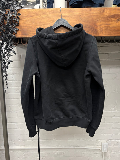 Rick Owens DRKSHDW ‘Jason’ Black Zip-Up Hoodie
